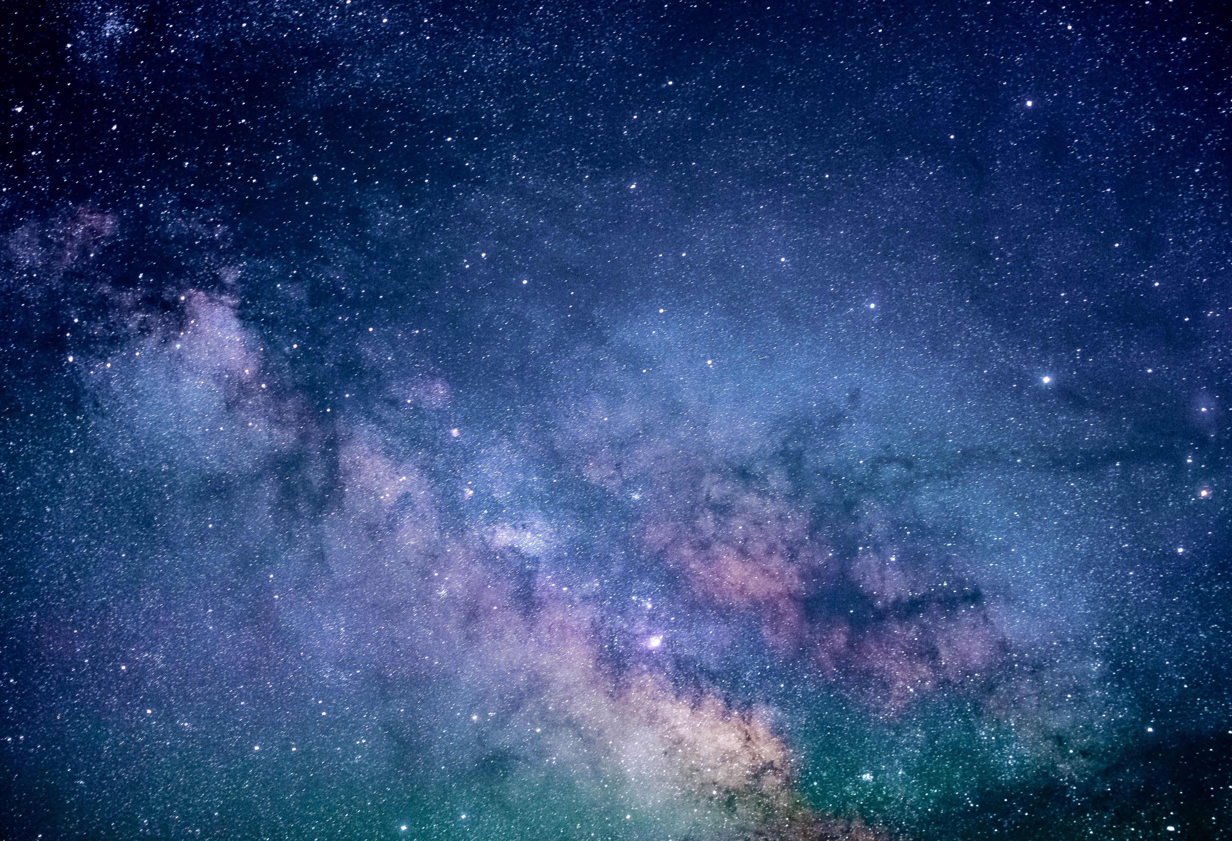 Blue and Purple Galaxy